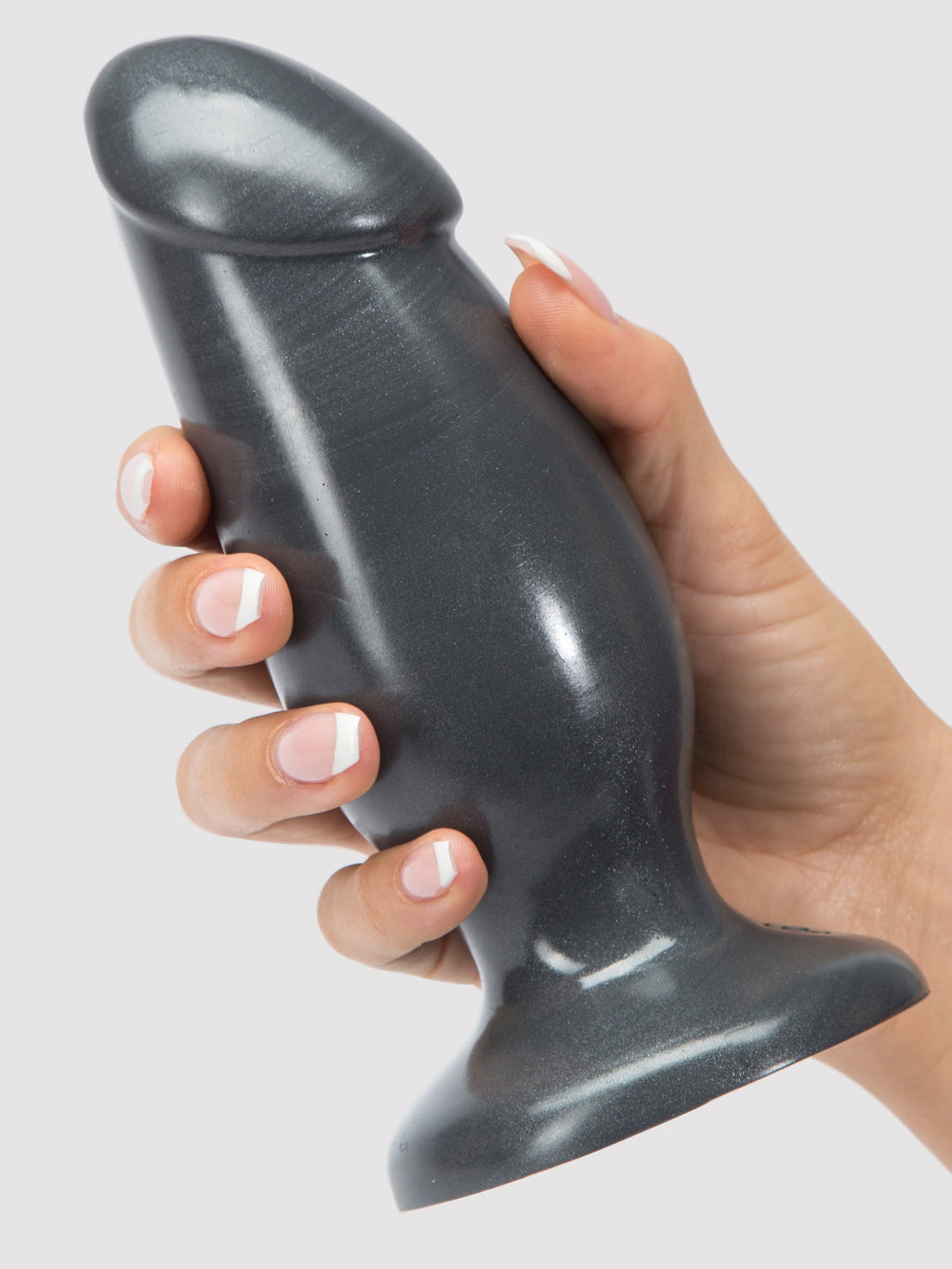 Doc Johnson American Bombshell Realistic Butt Plug 6.5 Inch, Black