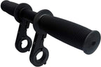 HUONIUPIC Kids Bike Seat and Handlebar Accessory Combo Pack, Adjustable Detachable Portable Cycling Handlebar Seats,for Children Aged 2-5(up to 48 Pound), with Handle Attachment