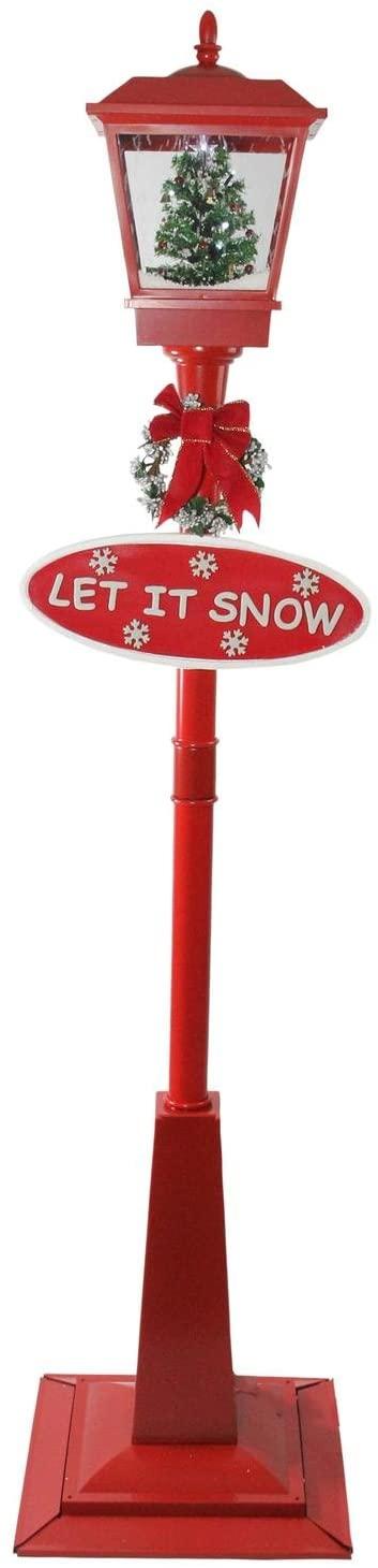 Northlight R01733 Street Lamp and Christmas Tree Lantern, 70.75"