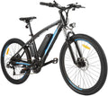 ANCHEER Electric Bike, 48V 500W/350W Ebike 27.5" Electric Mountain Bike/Electric Commuter Bike with Removable 48V 10Ah Removable Battery, LCD Display and 21 Speed Gears