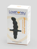 Lovehoney Pleasure Probe 10 Function Vibrating Prostate Massager, Black