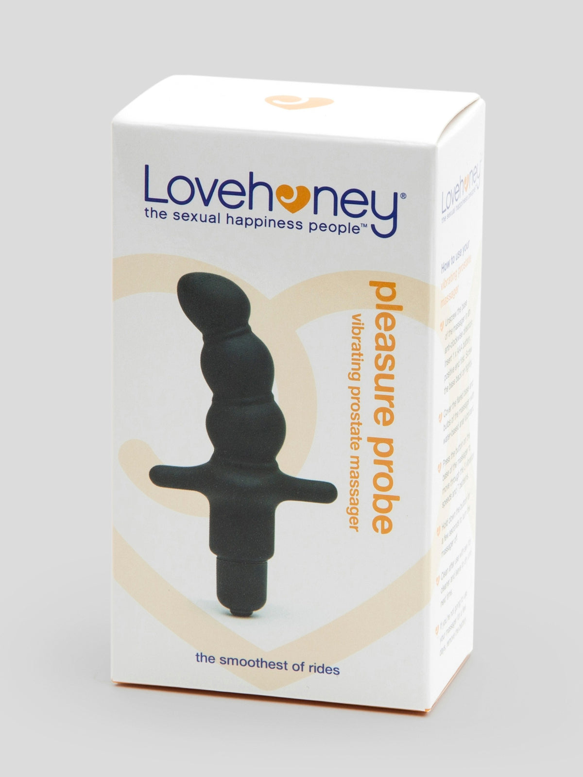 Lovehoney Pleasure Probe 10 Function Vibrating Prostate Massager, Black