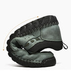 Men's Soft Hand Sewn Lace-Up Sneakers