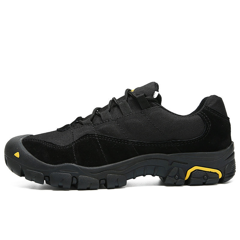 Men's Wear-resistant And Anti-skid Outdoor Retro Mountaineering Shoes And Tactical Boots