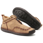 Men's High-top Zipper Breathable Outdoor Casual Shoes