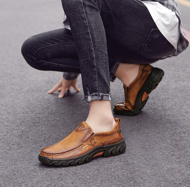 Men's Low-top Non-slip Printed Outdoor Sports Casual Shoes