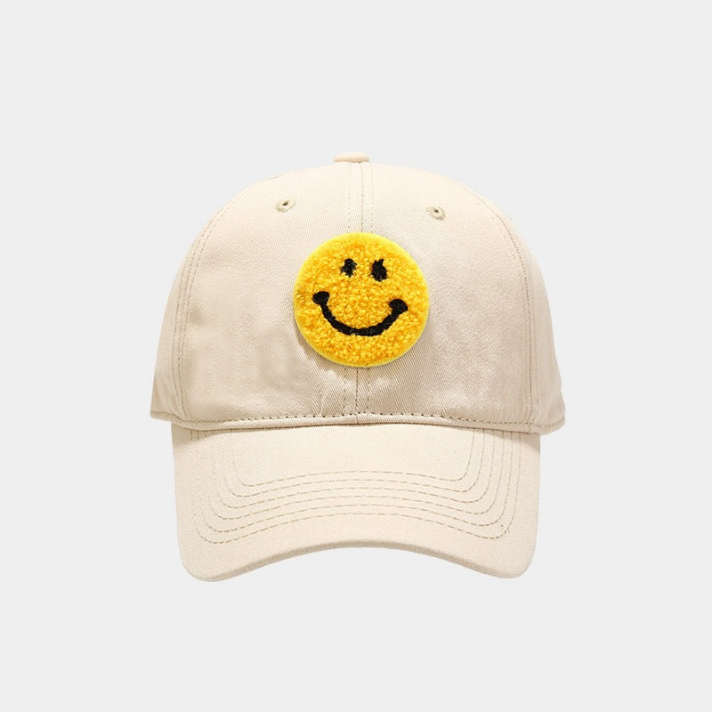Smile Patch Soft Top Baseball Cap