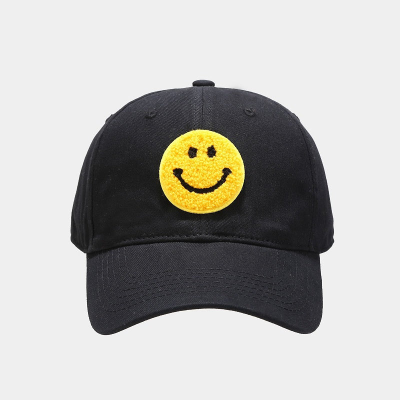 Smile Patch Soft Top Baseball Cap