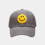 Smile Patch Soft Top Baseball Cap