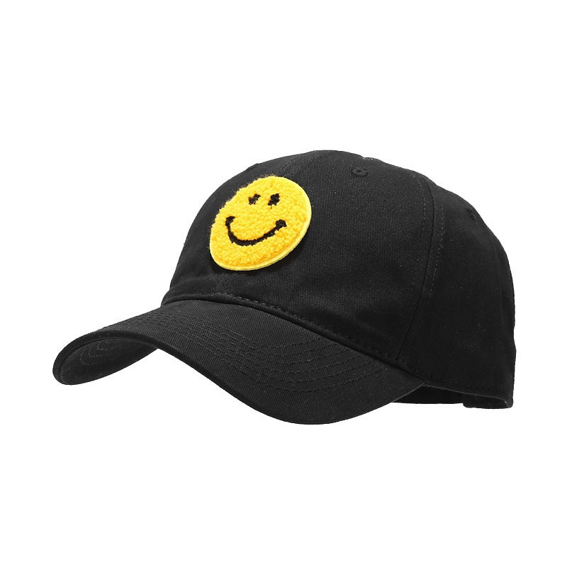 Smile Patch Soft Top Baseball Cap