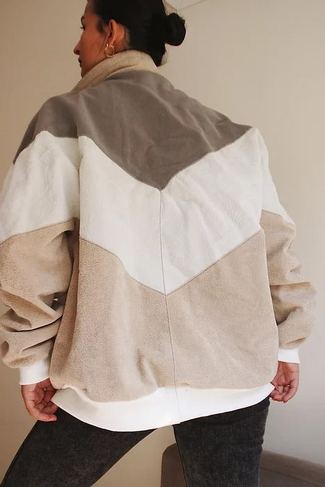 Vintage Striper Women's Cotton Jacket