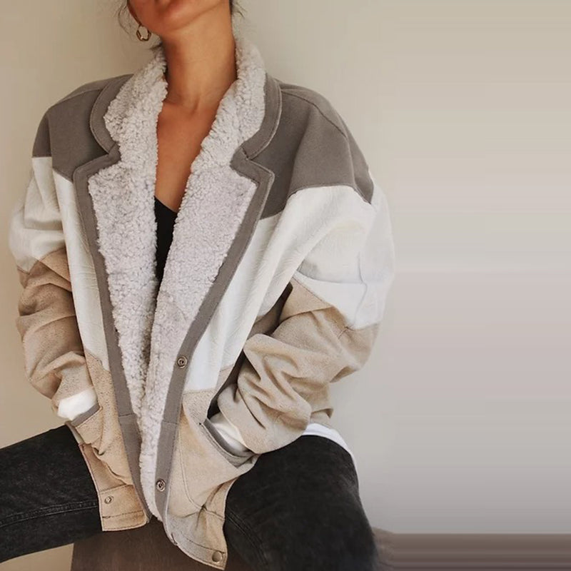 Vintage Striper Women's Cotton Jacket
