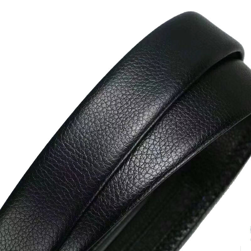 Men's Business Litchi Automatic Buckle Belt