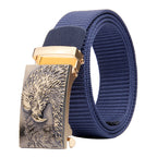 Eagle Head Imitation Nylon Thick Woven Tactical Belt