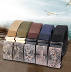 Eagle Head Imitation Nylon Thick Woven Tactical Belt