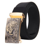 Eagle Head Imitation Nylon Thick Woven Tactical Belt