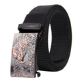 Eagle Head Imitation Nylon Thick Woven Tactical Belt