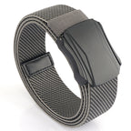 Men's Aluminum Alloy Tactical Belt