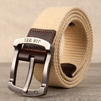 Men's Outdoor Casual Pin Buckle Canvas Belt