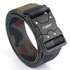 Men's Outdoor Training Nylon Tactical Quick Release Buckle Tooling Belt