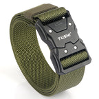 Men's Outdoor Training Nylon Tactical Quick Release Buckle Tooling Belt