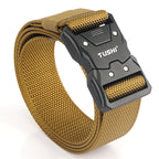 Men's Outdoor Training Nylon Tactical Quick Release Buckle Tooling Belt