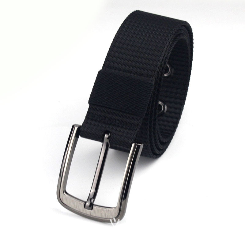 Men's Tactical Canvas Nylon Casual Outdoor Training Belt