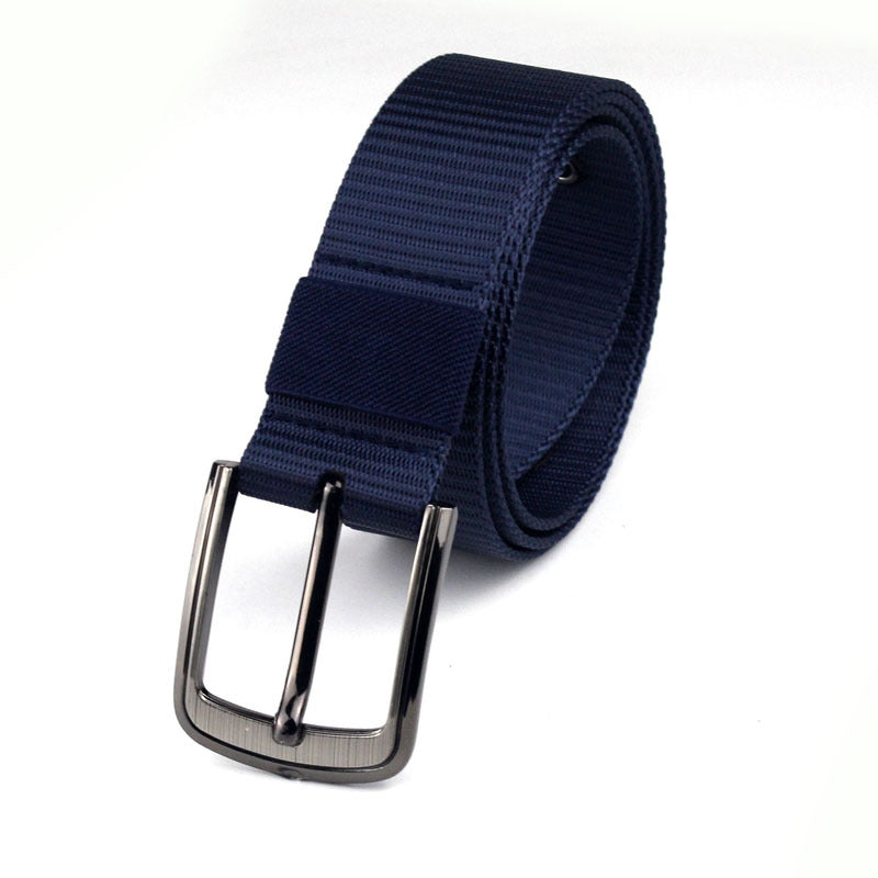 Men's Tactical Canvas Nylon Casual Outdoor Training Belt
