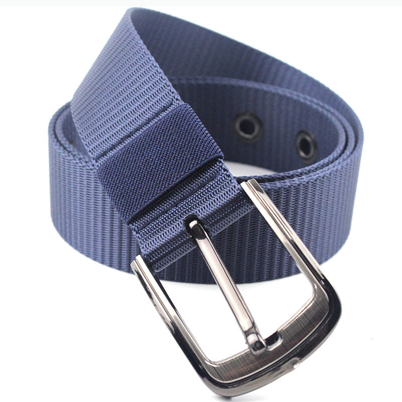 Men's Tactical Canvas Nylon Casual Outdoor Training Belt