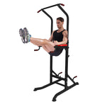KARMAS PRODUCT Power Tower Home Gym Pull Up Workout Dip Stand Bar Station Adjustable Height Strength Training Fitness Exercise Equipment