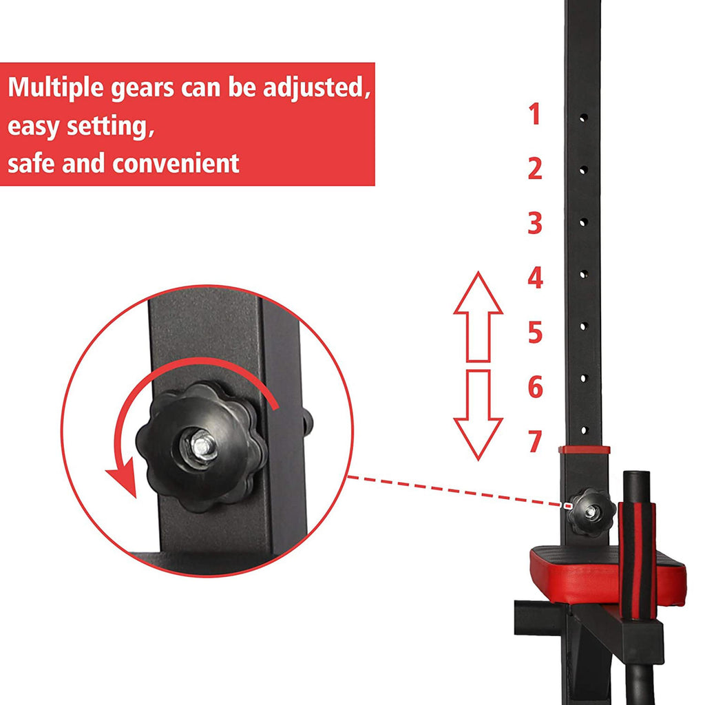 KARMAS PRODUCT Power Tower Home Gym Pull Up Workout Dip Stand Bar Station Adjustable Height Strength Training Fitness Exercise Equipment