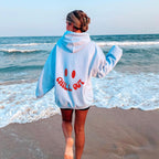 Women's Chill Out Print Aesthetic Hoodie
