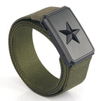 Five-star Magnetic Buckle Tactical Nylon Belt