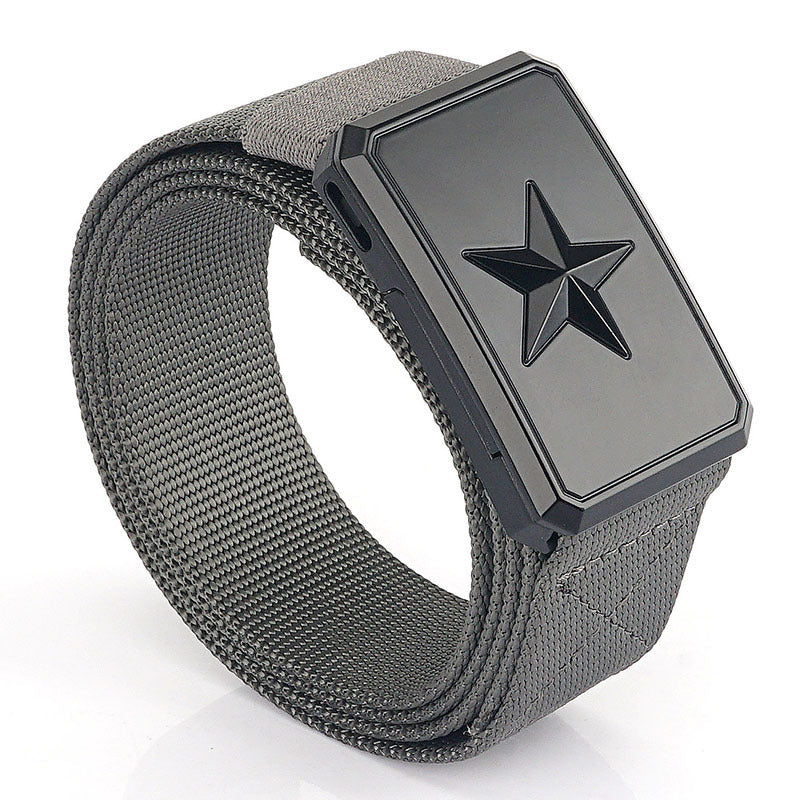 Five-star Magnetic Buckle Tactical Nylon Belt