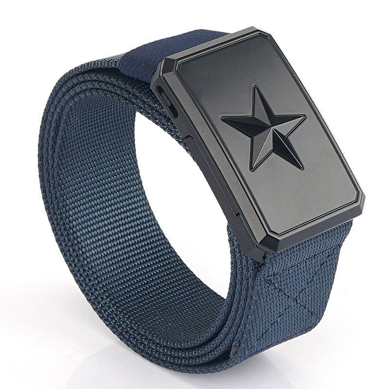 Five-star Magnetic Buckle Tactical Nylon Belt