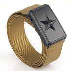 Five-star Magnetic Buckle Tactical Nylon Belt