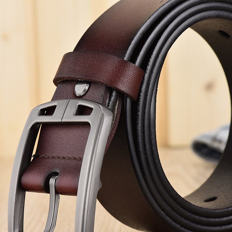Men's Vintage Cowhide Belt