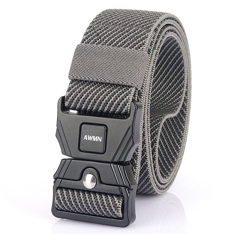Men's Magnetic Buckle Tactical Outdoor Sports And Leisure Nylon Belt