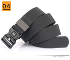 Men's Magnetic Buckle Tactical Outdoor Sports And Leisure Nylon Belt