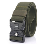 Men's Magnetic Buckle Tactical Outdoor Sports And Leisure Nylon Belt