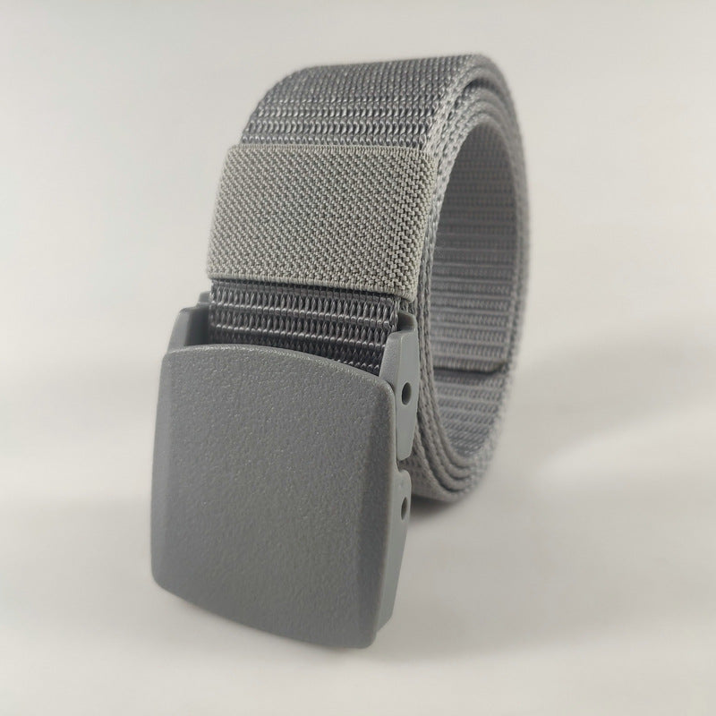 Plastic Buckle Nylon Tactical Belt Men's Outdoor Quick-drying Durable Hypoallergenic Canvas Military Training Belt