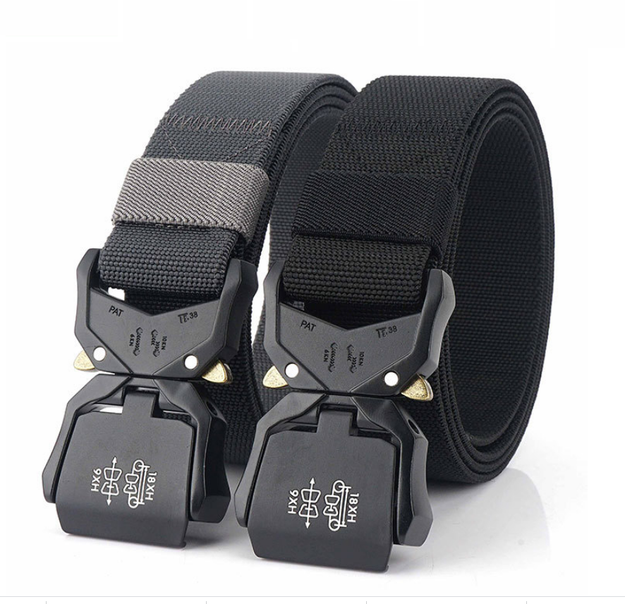 Outdoor Tactical Belt Quick Release Aluminum Alloy Outer Belt