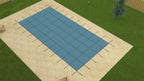yard guard rectangular mesh in-ground pool safety covers (choose size &amp; color)