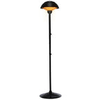DJKDJL Patio Heater 1500W Outdoor Electric Heater,Outdoor Infrared Heater Tip Over, Black, 54.2*53.8*42CM
