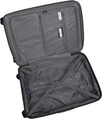 Eco Tough 30" Hardside Checked 8 Wheel Expandable Spinner, Honey Gold