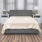 Heated Electric Blanket with SensorSafe, King, Ivory