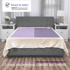 Heated Electric Blanket with SensorSafe, King, Ivory