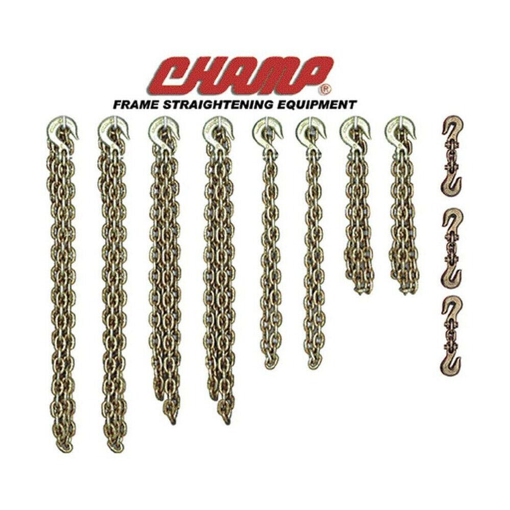 Champ Chain Tool Board with Grab Hooks - 4' x 4' Auto Repair Frame Machine