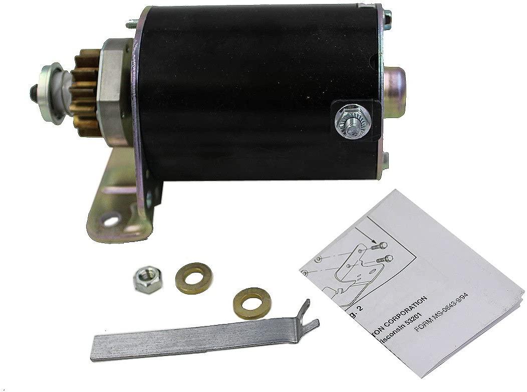 briggs and stratton 593934 starter motor, black