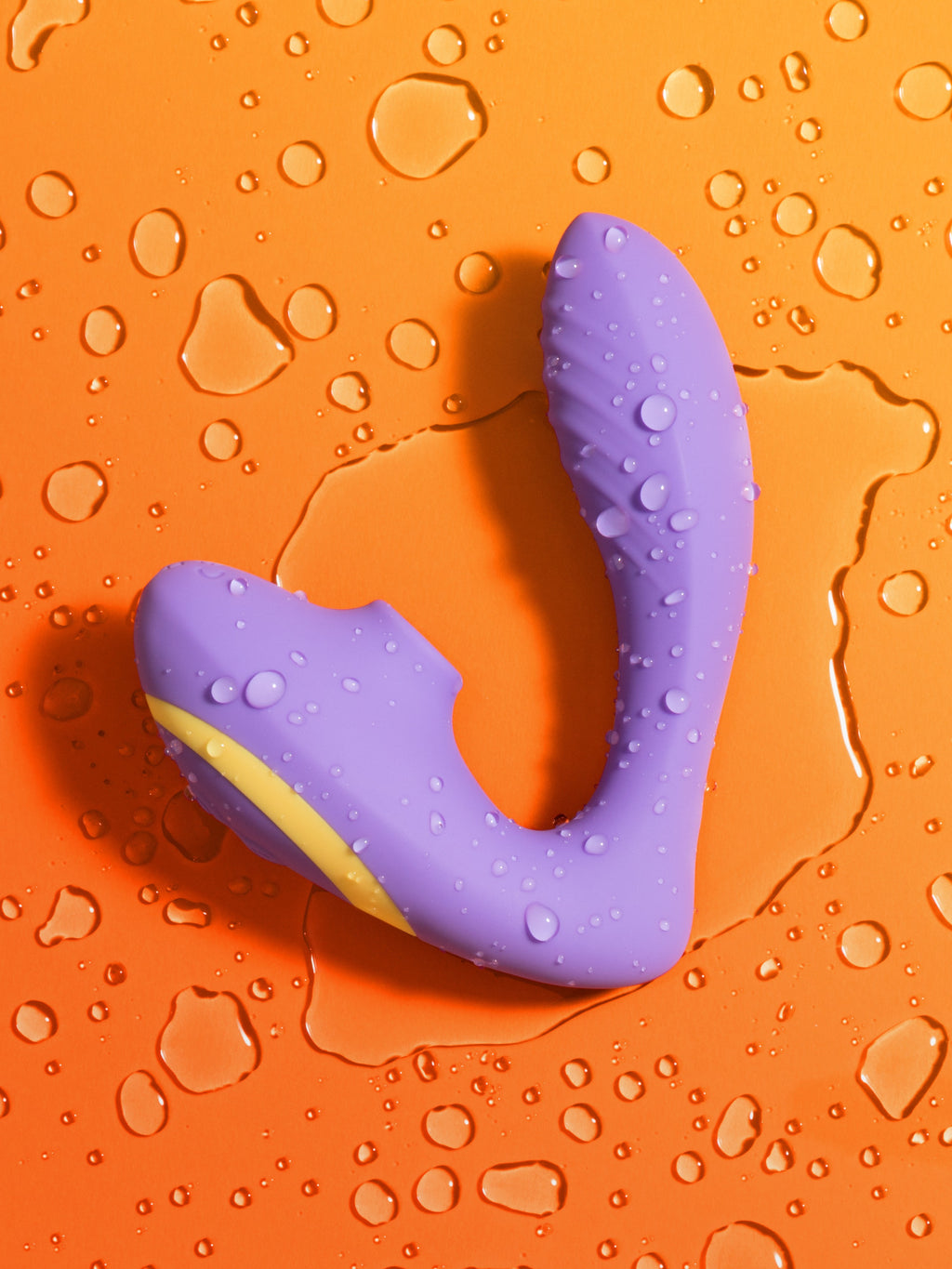 ROMP Reverb G-Spot and Clitoral Suction Stimulator, Purple